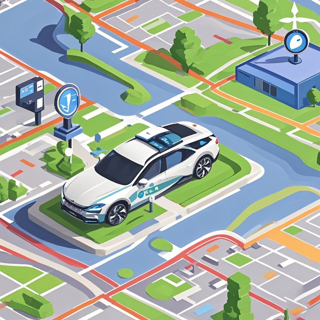 Hoe GPS de navigatie en het in kaart brengen voor autonome voertuigen verbetert