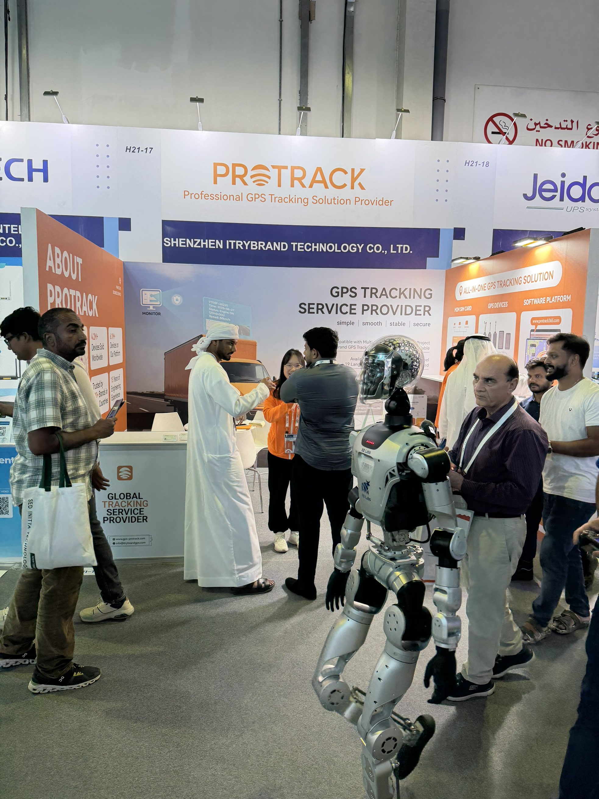 Een daverend succes! Protrack sluit een geweldige week af bij GITEX GLOBAL in Dubai