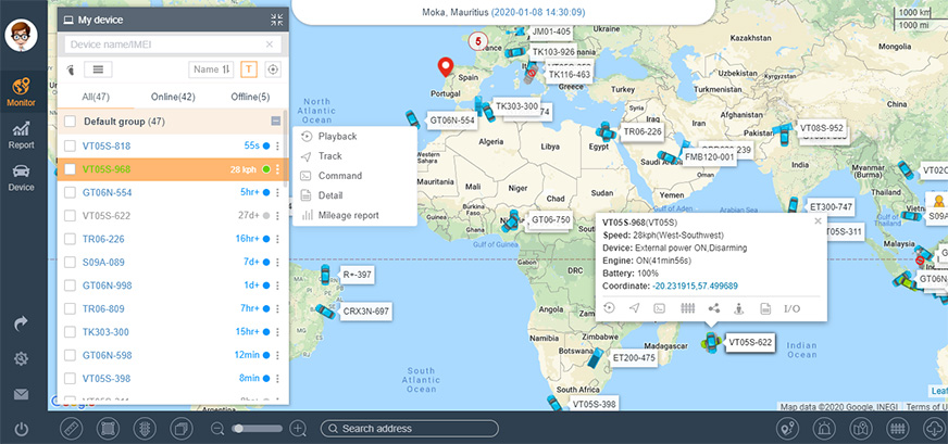 Ultimate GPS Tracking Software Platform